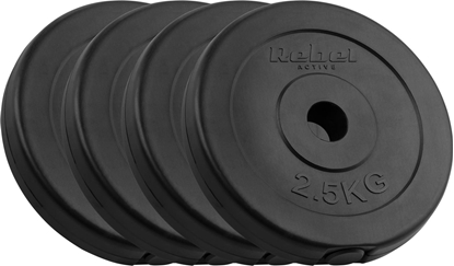 Attēls no Rebel Active Zestaw obcie bitumicznych 4x2.5kg, otwór 31mm, talerz klasyczny, REBEL ACTIVE