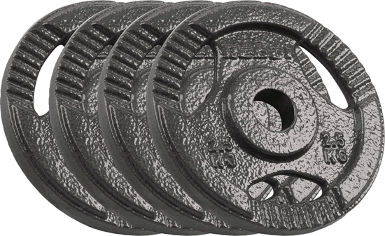 Picture of Rebel Zestaw obcie eliwnych 4x2.5kg, otwór 31mm, talerz z uchwytami, REBEL ACTIVE