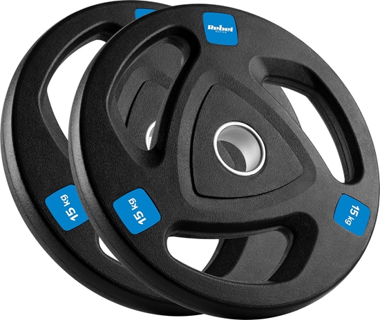 Picture of Rebel Zestaw obcie eliwnych gumowanych 2x15kg