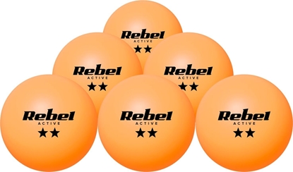 Picture of Rebel Zestaw pieczek do tenisa stoowego * * , materia ABS, 6 szt, REBEL ACTIVE