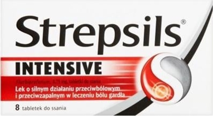 Attēls no Reckitt Benckiser Strepsils Intensive 8 tabletek x6