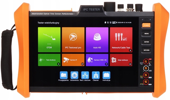 Picture of REFLEKTOMETR OPTYCZNY (OTDR) Z TESTEREM CCTV CS-R7-80H