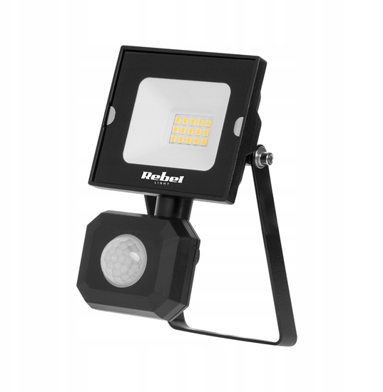 Picture of Reflektor led  10W Rebel z sensorem zmierzchu i ruchu, 6500K,  230V