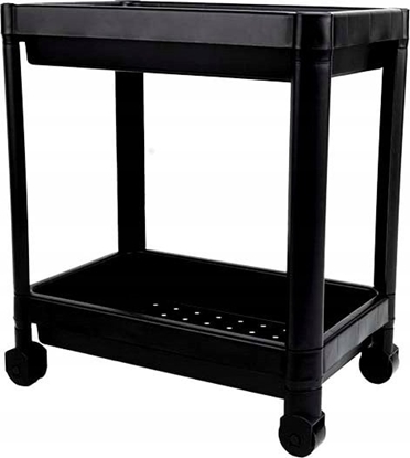 Picture of Rega na kókach 2 poziomowy Decobella SZARY d.36 szer.23. wys. 40