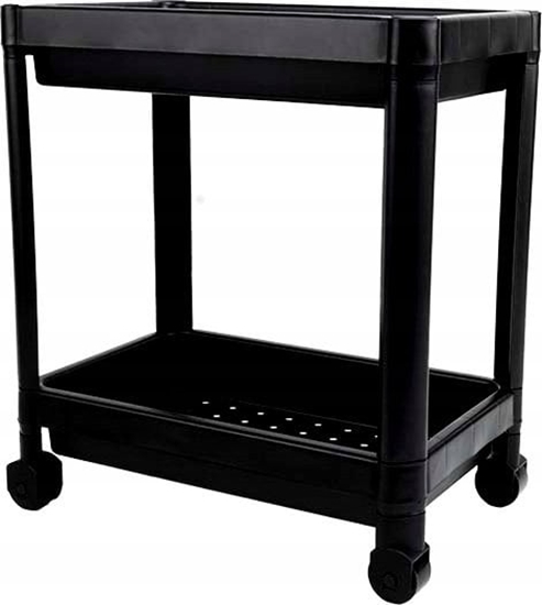 Picture of Rega na kókach 2 poziomowy Decobella SZARY d.36 szer.23. wys. 40