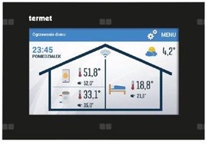 Picture of Regulator temperatury pomieszcze z komunikacj Open Therm - TERMET ST-2801