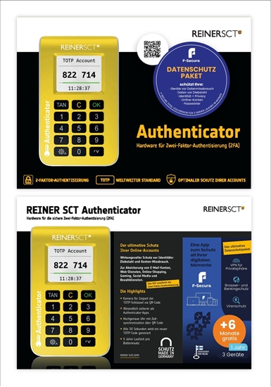 Picture of Reiner REINER SCT Authenticator - F-Secure Datenschutzpaket