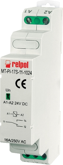 Picture of Relpol Przekanik instalacyjny MT-PI-17S-11-5024 1P 16A 24V AC (858792)