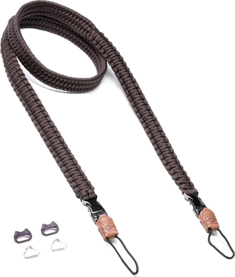 Picture of REV C-ROPE Kameragurt Traveler aus Paracord 125cm Dark Coffee retail