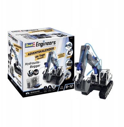 Picture of AFV Revell - Advento kalendarz Engineers Hydraulic Excavator 1/24 01054