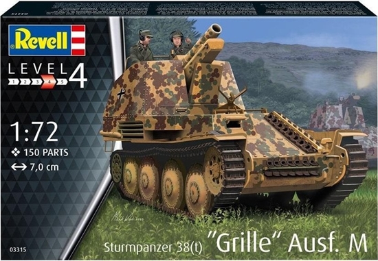 Picture of Revell Pojazd 1:72 Sturmpanzer 38(t) Grille wersja M