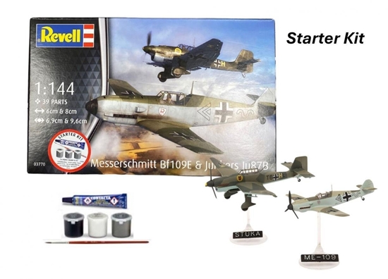 Picture of Revell Starter Kit - Messerschmitt Bf109E & Ju87B