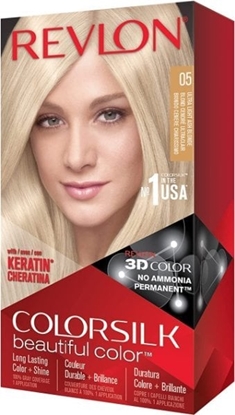 Изображение Revlon Revlon ColorSilk Beautiful Color 05 Ultra Light Ash Blonde, Blonde, Ultra Light Ash Blonde