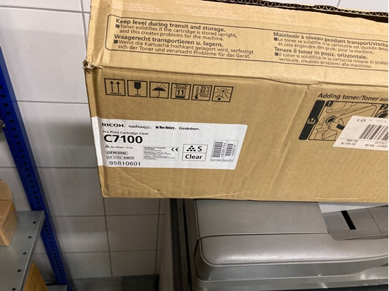 Picture of Ricoh PRO C7100 CLEAR TONER