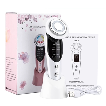 Attēls no Riff M8807 pretnovecošanās/atjaunošanas ierīce ar 7 režīmiem/3 līmeņiem (3,7 V / 4 W / 750 mAh)