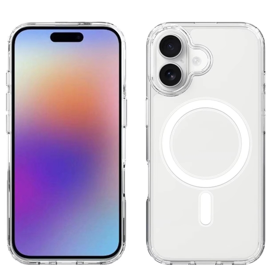 Picture of Riff Magsafe Silikona maks priekš Apple iPhone 17 Transparent