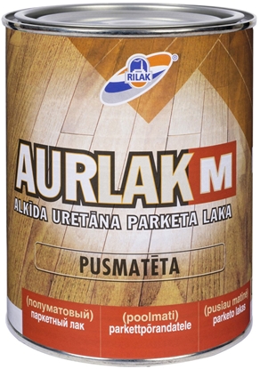Attēls no Rilak FLOOR VARNISH AURLAK 0,9L SEMI-MAT