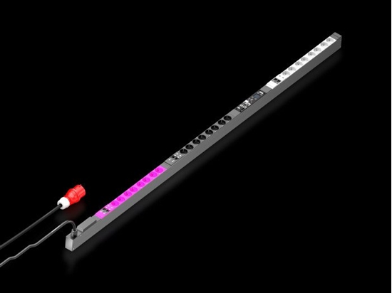Picture of Rittal Pdu Metered 32A3P Cee 24 X Cee73 Schuko (41460187)