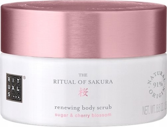 Picture of Rituals Rituals The Ritual Of Sakura Renewing Body Scrub Sugar & Cherry Blossom 250g.