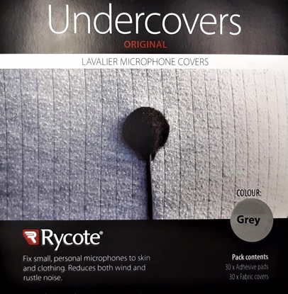 Изображение Rycote Rycote Undercovers, Grey - 30 pieces+30 Stickies