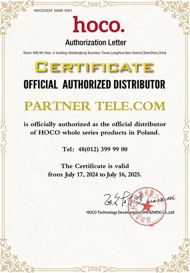 Picture of Rysik Hoco HOCO rysik pojemnociowy aktywny z funkcj przeciw zgubieniu 130 mAh GM112 biay