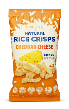 Picture of Rīsu uzkoda CORNELLIS 1888, ar čedara siera garšu, 150g