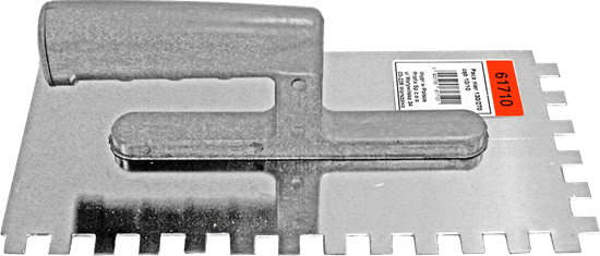 Picture of Rīvdēlis flīzēšanai 8x8|27x13cm ar nerūs.plātni