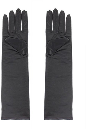 Attēls no Rkawiczki wieczorowe dugie czarne EDUKAMP