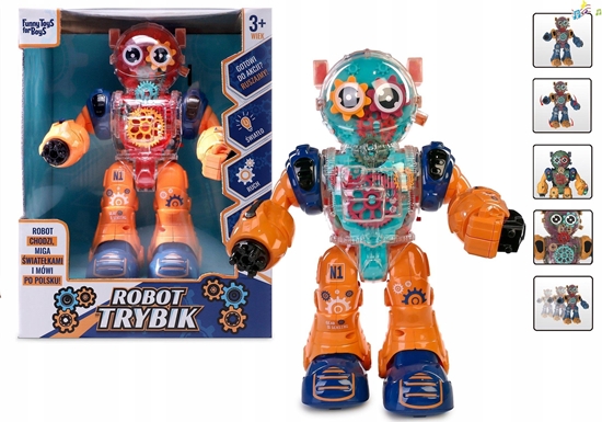 Изображение Robot Trybik chodzcy + efekty wietlne i dwikowe 143250