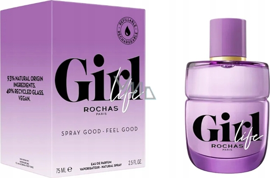 Picture of Rochas ROCHAS Girl Life EDP refill spray 75ml