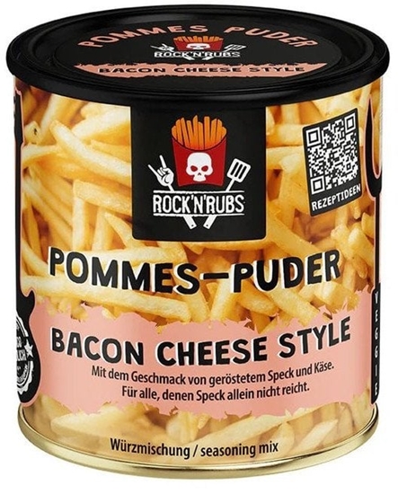 Picture of ROCK N RUBS Pommes-Puder - Bacon Cheese 150g MHD 07/27