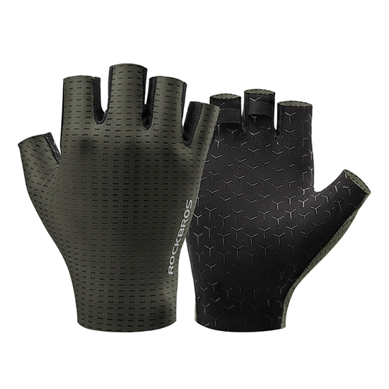 Изображение Rockbros Breathable Short Finger Cycling Gloves Si