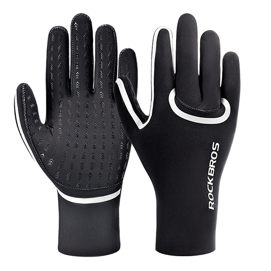 Изображение Rockbros Full Waterproof Cycling Gloves, Size: L|X