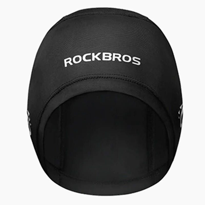 Изображение RockBros Letnia czapka rowerowa pod kask Rockbros YPP037 (czarna)