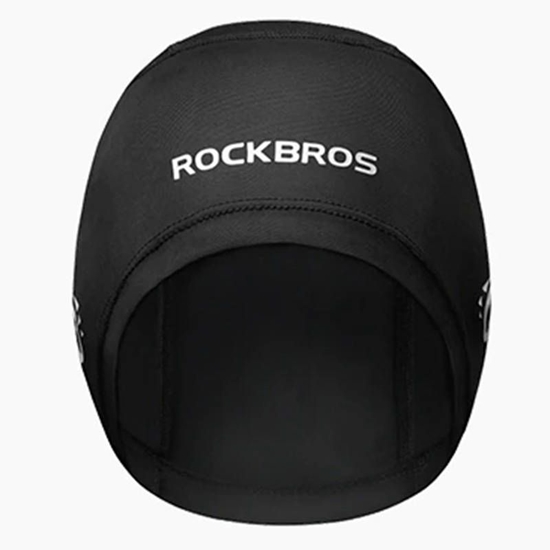 Изображение RockBros Letnia czapka rowerowa pod kask Rockbros YPP037 (czarna)