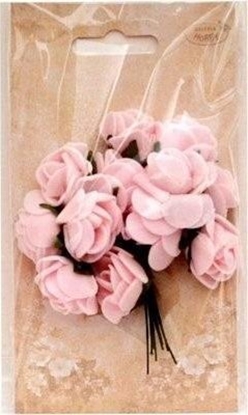 Attēls no Róyczki z pianki jasnoróowe 2cm 12szt