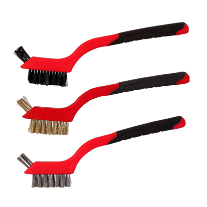 Изображение Rokas birste 3gb 180mm tērauda. neilona. misiņa Pr