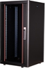 Picture of Roline 19-inch network cabinet Basic 22 U, 600x600 WxD Glass door black