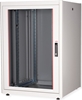 Picture of Roline 19-inch network cabinet Basic 22 U, 800x800 WxD glass door grey