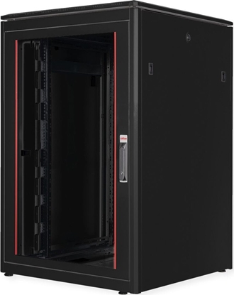 Picture of Roline 19-inch Network Cabinet Pro 22 U, 800x800 WxD glass door black