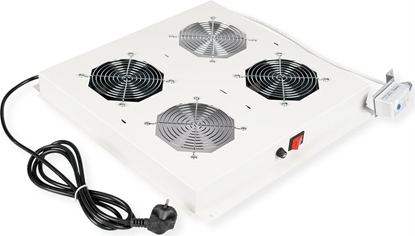 Attēls no Roline 19-inch roof fan unit 2 fans, grey