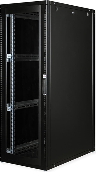 Picture of Roline 19-inch server rack Pro 36 U, 600x1000 WxD black perspex