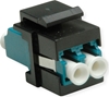 Picture of Roline Fiber Optic Keystone Jack, LC/LC Duplex, Singlemode, OS2