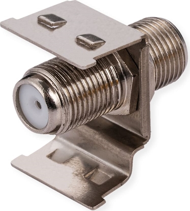 Picture of Roline F-Type Keystone Coupler, Metal, Shielded