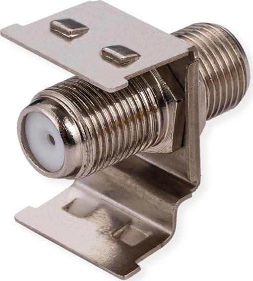 Picture of Roline F-Type Keystone Coupler, Metal, Shielded