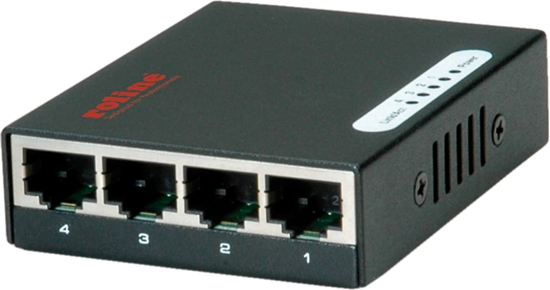 Picture of Roline Gigabit Ethernet Switch, Pocket, 4 Ports