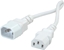 Attēls no Roline Green Monitor Power Cable, IEC 320 C14 - C13, white, 0.8 m