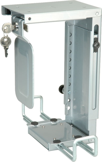Picture of Roline Mini PC Holder, lockable, silver