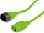 Picture of Roline Monitor Power Cable, IEC 320 C14 - C13, green, 1.8 m