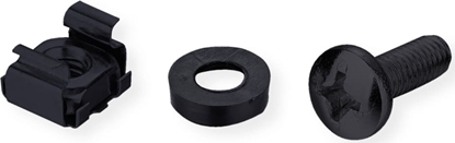 Picture of Roline mounting material for 19" components, M5, 100x, black